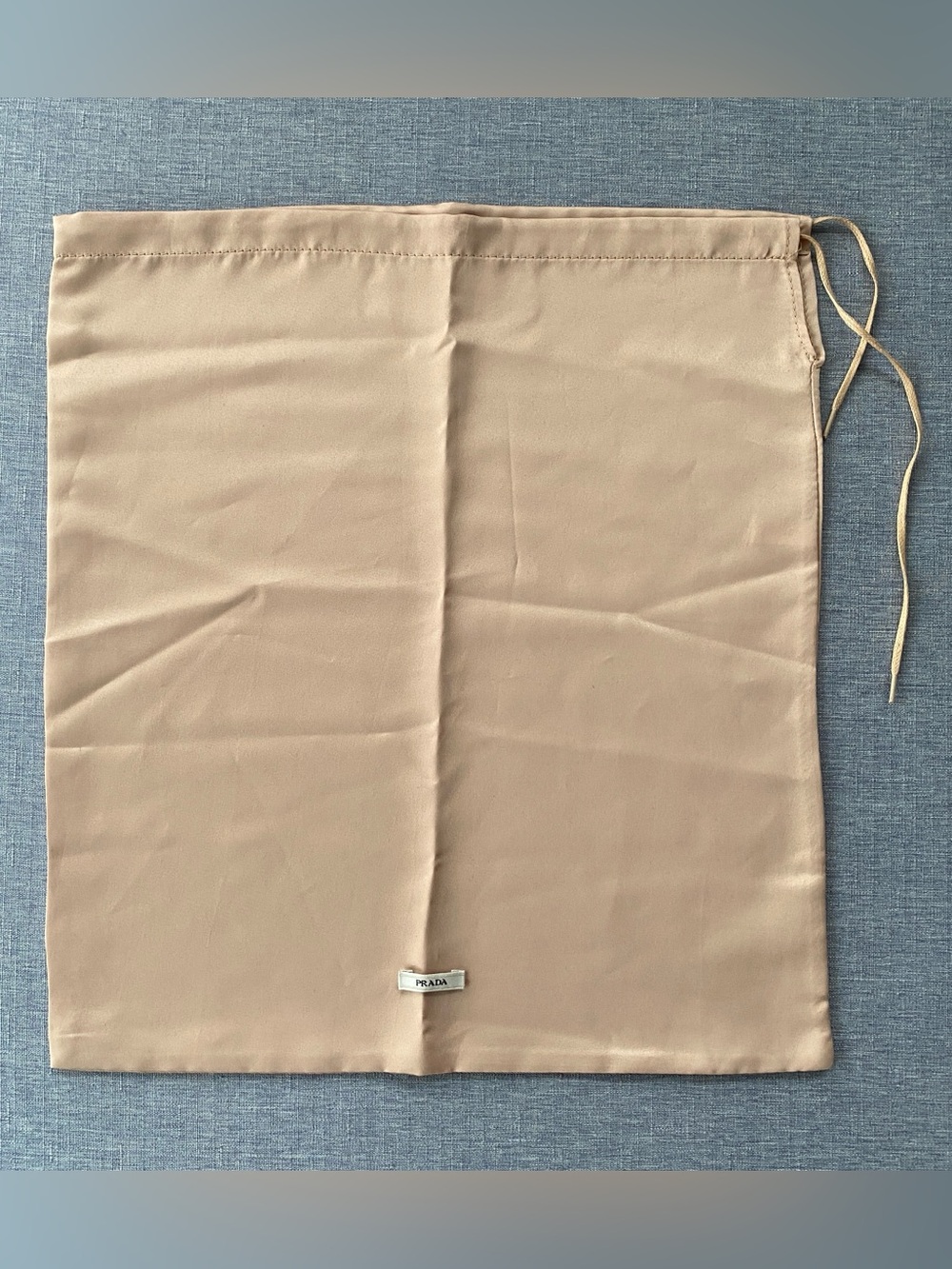 NWOT Authentic PRADA | Satin Drawstring Dust Bag Gift Storage Rosy Blush Pink